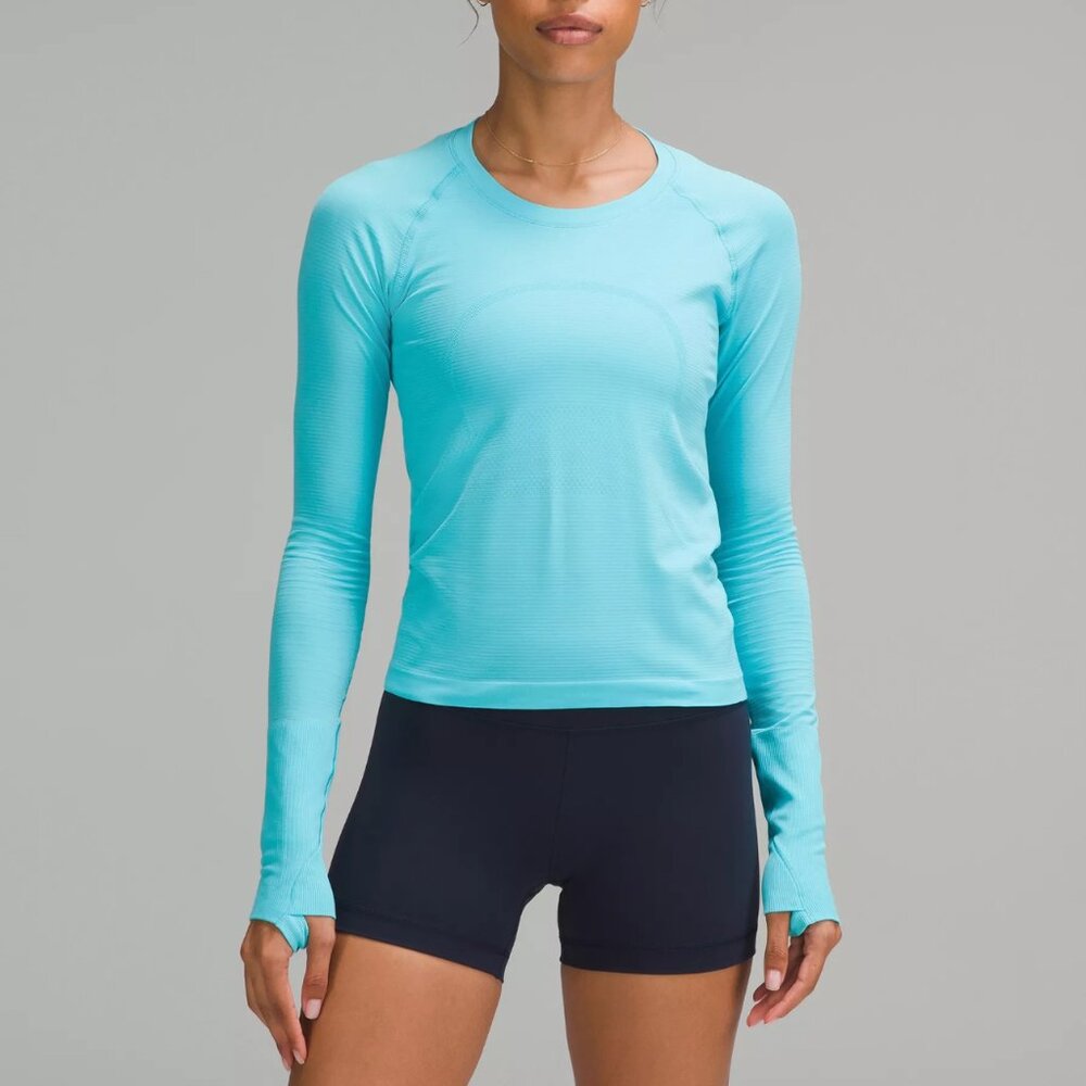 Lululemon Swiftly Tech Long-Sleeve Shirt 2.0 Waist Length